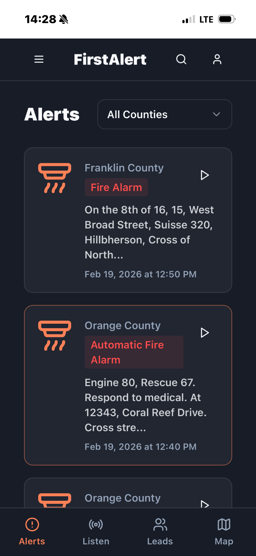 FirstAlert - 24/7 Emergency Dispatch Alerts for Property Restoration